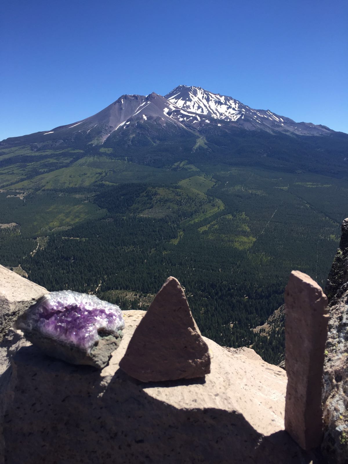 Voyage initiatique au Mont Shasta - Christine Cal